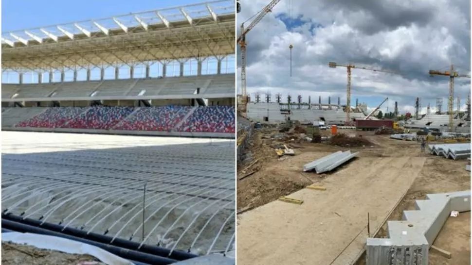 ULTIMA ORĂ | Când va fi montat gazonul la stadioanele Steaua, Rapid și Arcul de Triumf