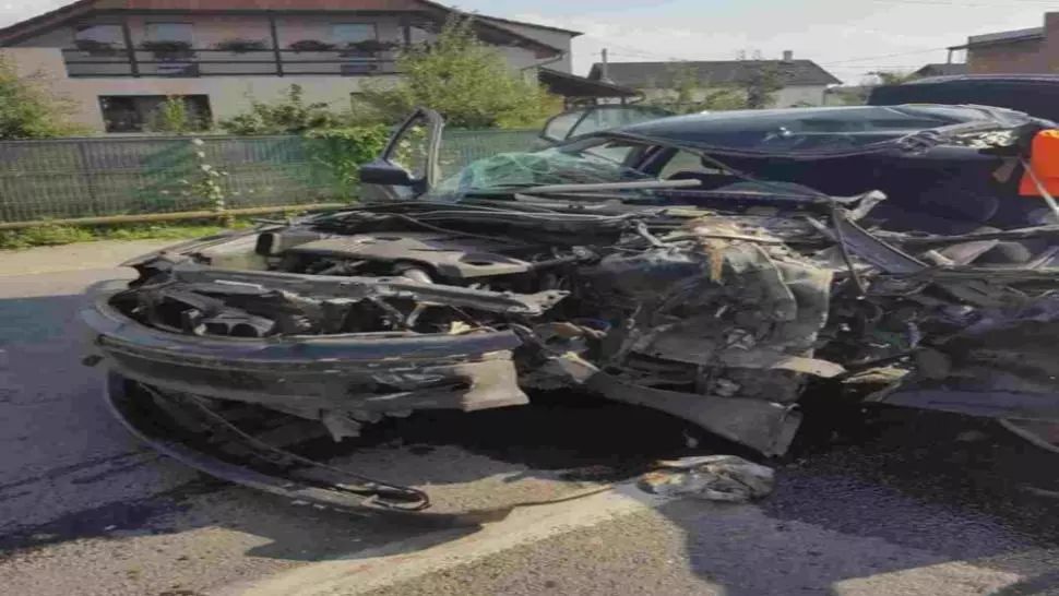 FOTO/ Grav accident în Sălaj! Cinci persoane, rănite în urma coliziunii dintre un autoturism și o autoutilitară