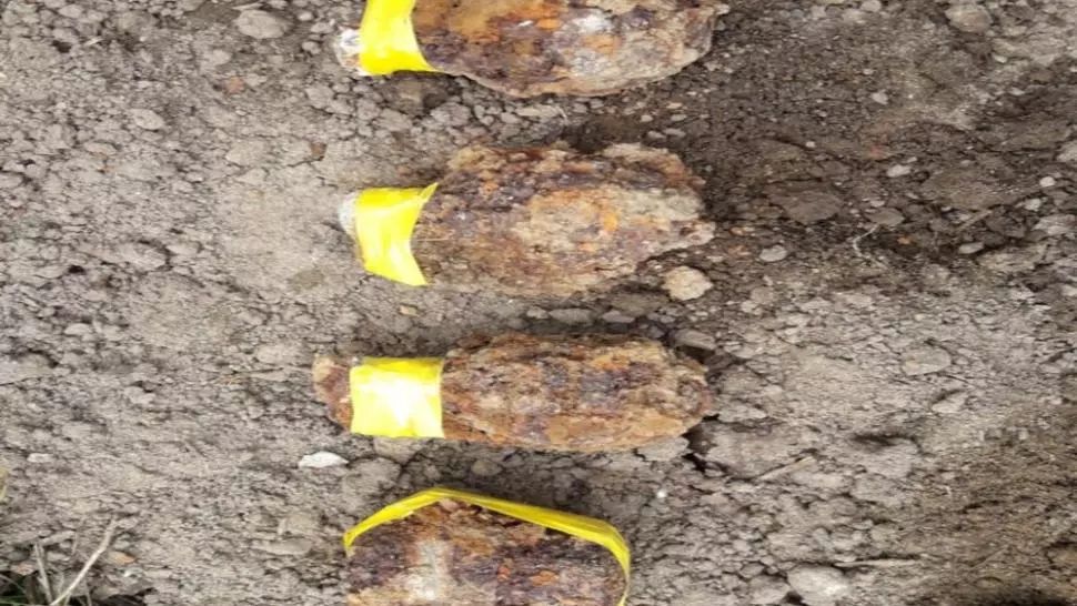 Muniție provenită din Al Doilea Război Mondial, descoperită în curtea unui bărbat din Neamț 