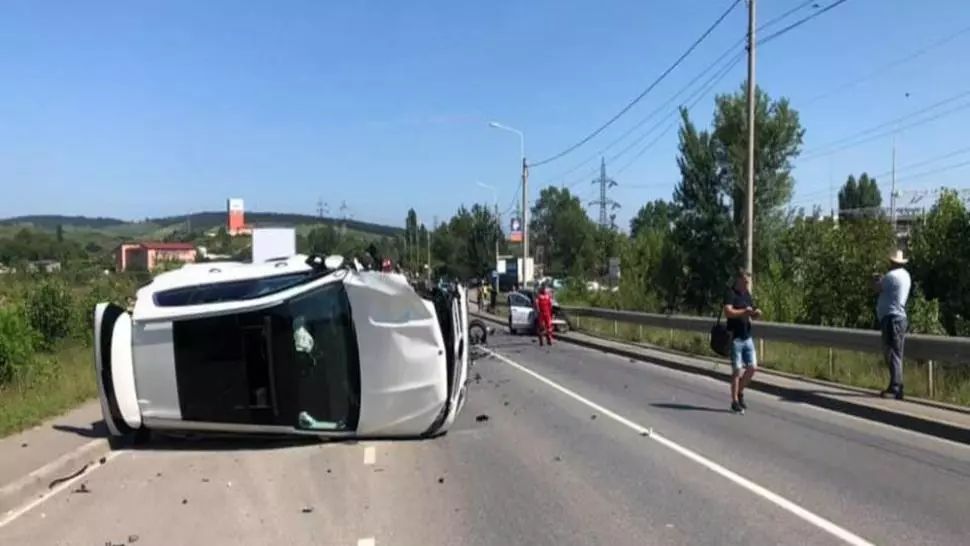 Accident mortal la intrarea în Hunedoara: A intrat pe contrasens și s-a izbit frontal de un alt autoturism