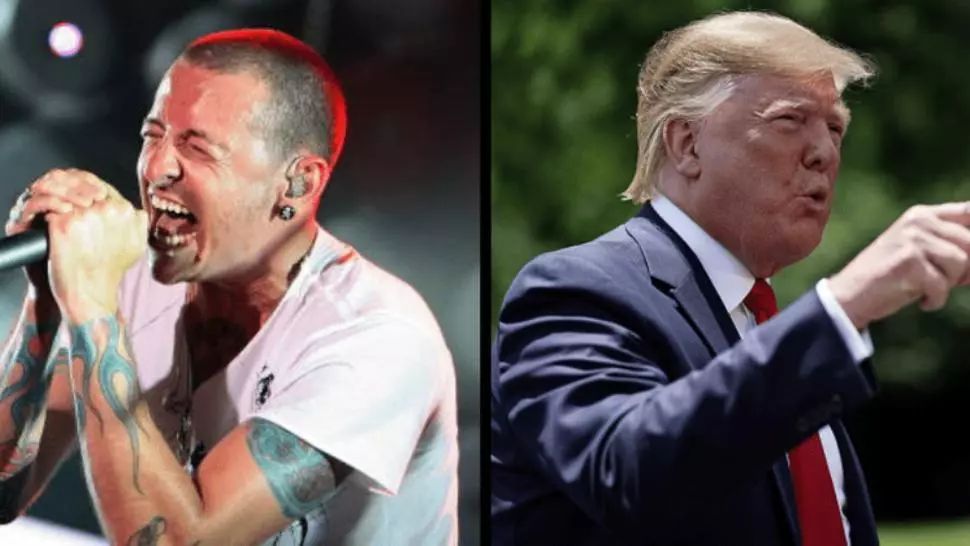 Twitter a șters o postare a lui Trump, după o reclamație din partea formației Linkin Park