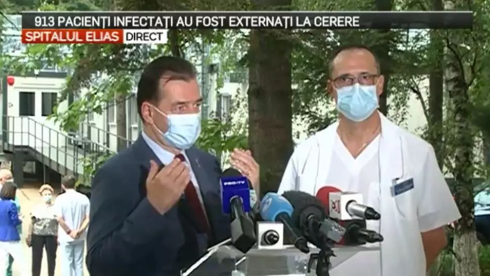 Orban: Putem introduce carantină locală la peste 1200 de noi cazuri COVID pe zi