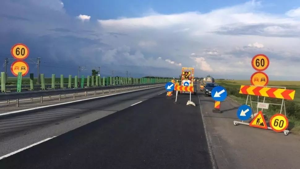 Restricţii de trafic pe Autostrada Soarelui Bucureşti – Constanţa pentru lucrări