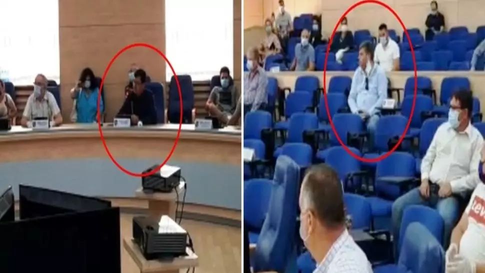 Doi consilieri județeni din Olt, surprinși în şedinţă fără mască