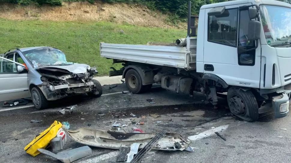 FOTO | Accident mortal pe centura Vâlcele - Apahida! O persoană şi-a pierdut viaţa