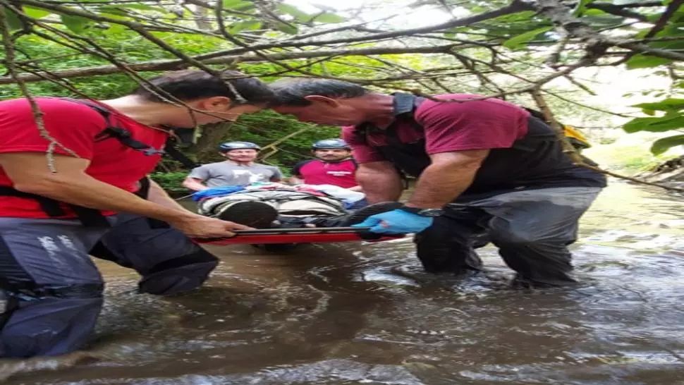 Intervenție a salvamontiștilor clujeni în cazul unei persoane căzută de la înălțime în Cheile Tureni