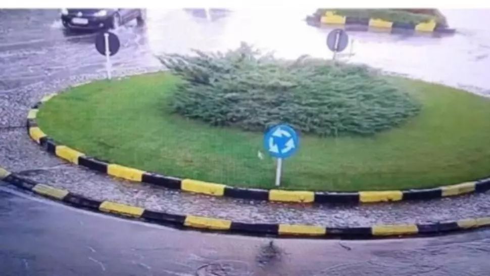 Orașul Sebeș din județul Alba, inundat după o ploaie torențială