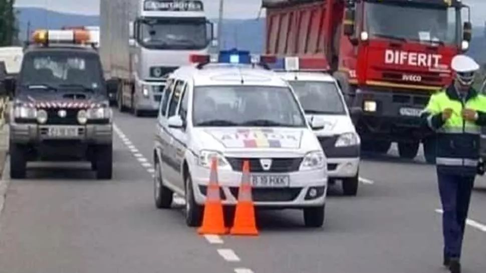 Accident rutier pe DNCB, între Bragadiru și Măgurele, soldat cu doi răniți, printre care și un copil de șapte ani
