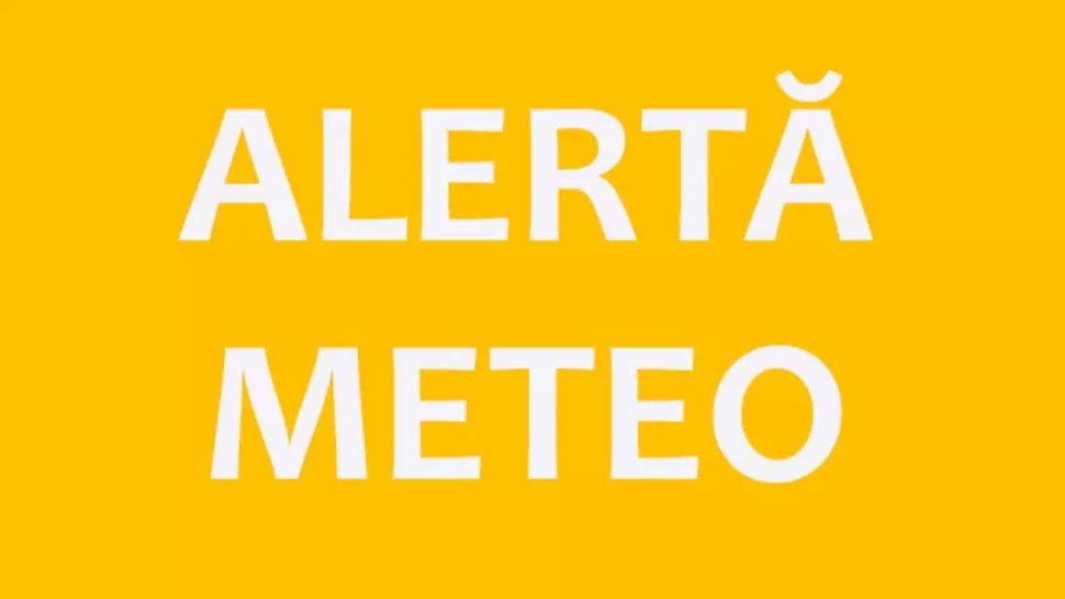 Cod galben emis de ANM - Sunt vizate 13 județe