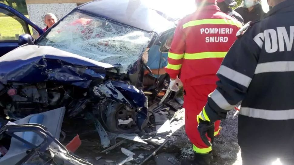 Impact nimicitor, în jud. Harghita: un mort, 3 răniți