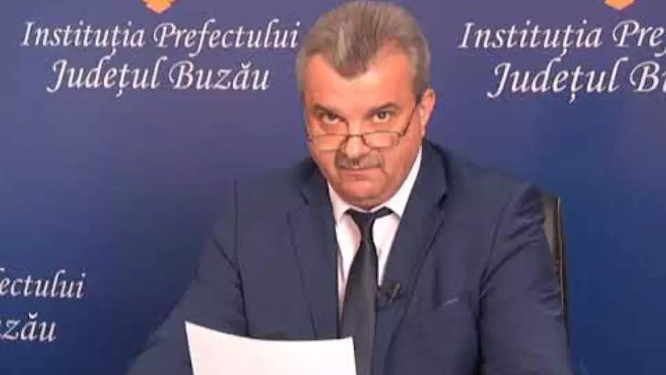  Prefectul județului Buzău are CORONAVIRUS. Care este starea sa de sănătate și ce simptome are