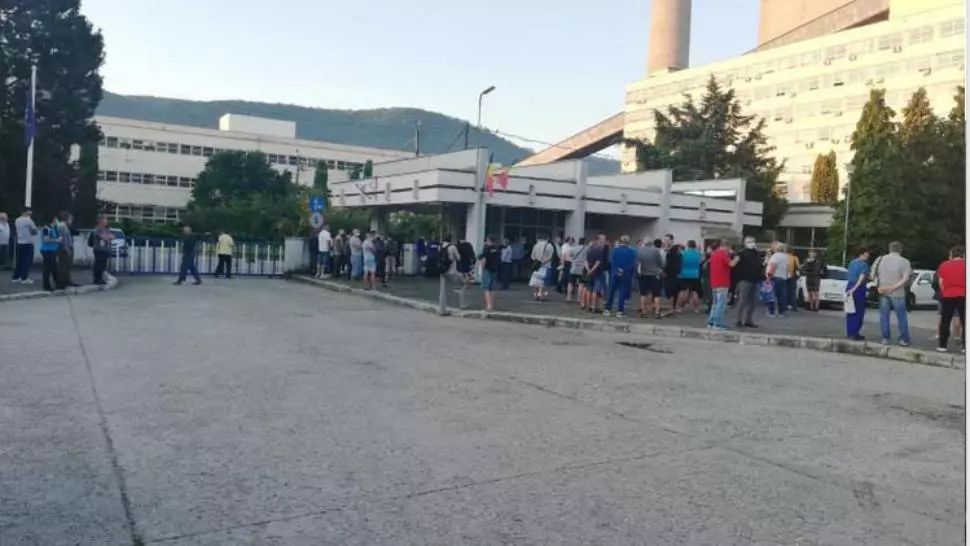 Județul Hunedoara: Protest spontan la Termocentrala Mintia
