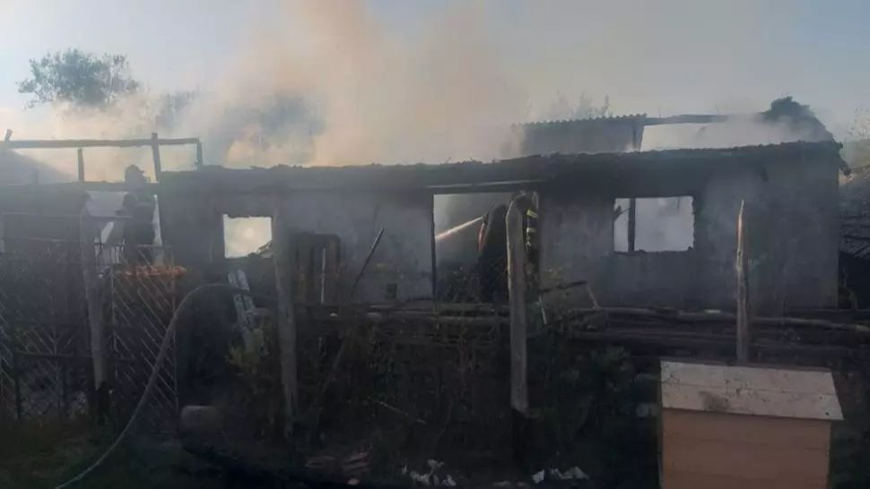 Tulcea: Incendiu la Camena. Autoritățile în alertă