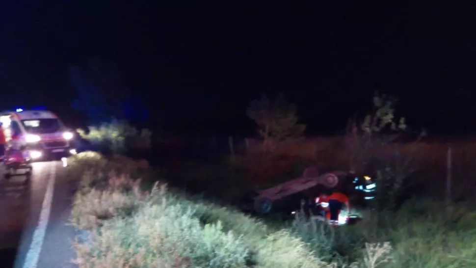 Accident cumplit în Ialomița. Un mort și patru răniți, printre care doi copii