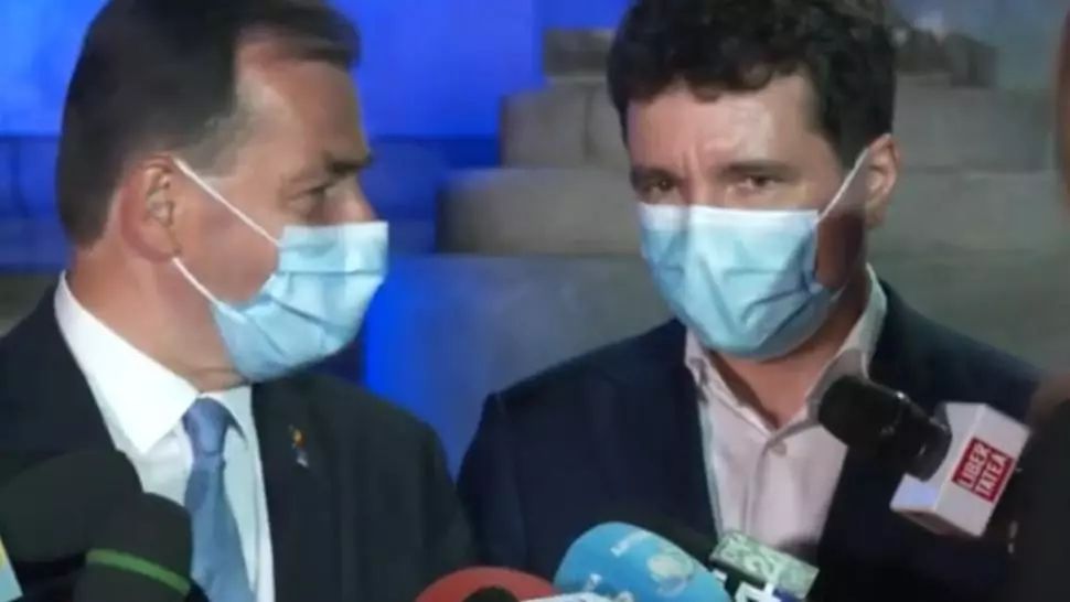 Ludovic Orban și Nicușor Dan, prima conferință comună după victoria în București: Am reușit împreună