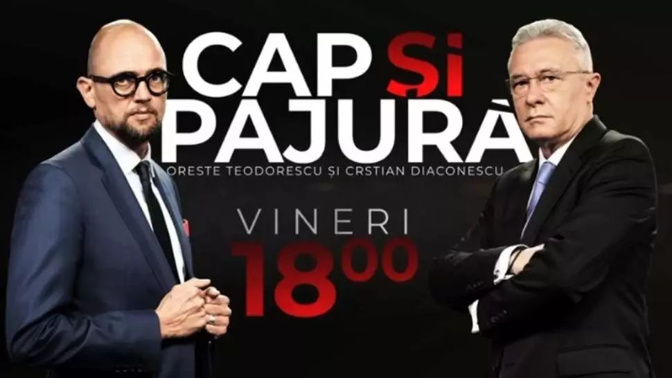 Cap și pajură, cu Oreste Teodorescu și Cristian Diaconescu - o nouă emisiune de top marca Realitatea PLUS 