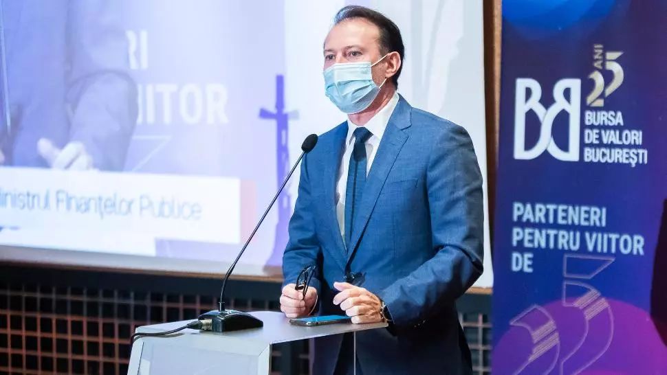 Florin Cîțu pentru Reuters: Scăderea economiei, între 3,8% și 4,2% din PIB