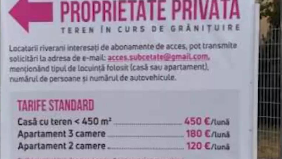 Situație HALUCINANTĂ la Arad: Taxă de 450 de euro pentru a tranzita o șosea