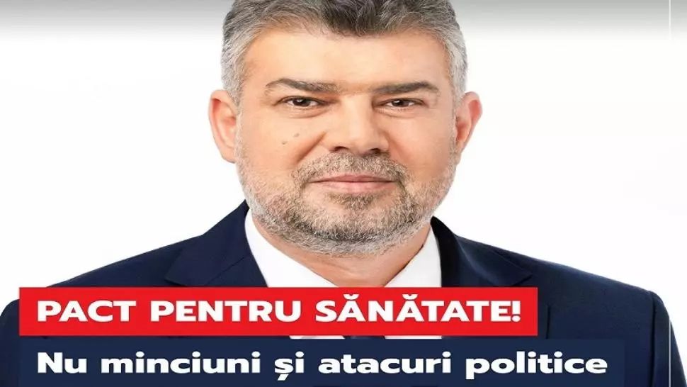 Marcel Ciolacu: "Este nevoie rapid de un pact pentru Sănătate, pe care toate partidele să și-l asume ferm"