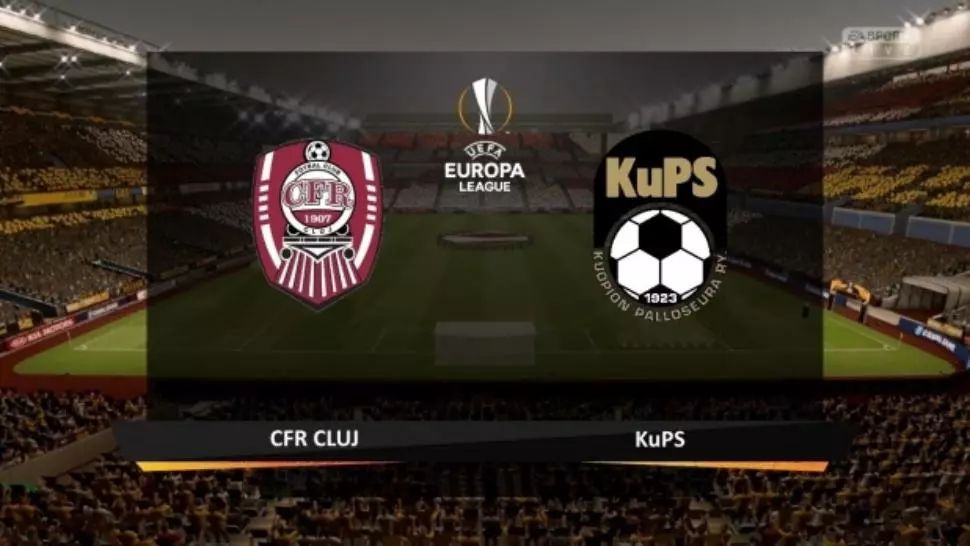 CFR Cluj, la un pas de grupele Europa League! Campioana României, favorită cu finlandezii de la KuPS
