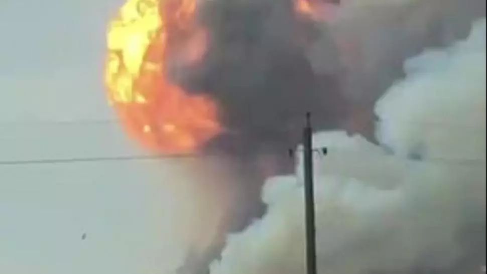 Incendiu la un depozit de armament din Reazan, Rusia