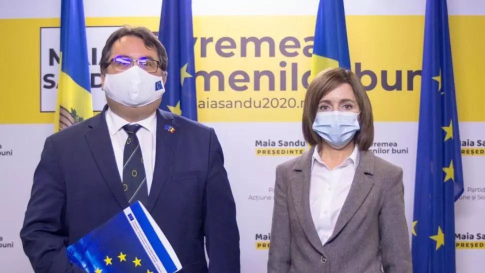Maia Sandu, după întâlnirea cu ambasadorul UE la Chişinău: Izolarea internațională a Republicii Moldova s-a încheiat