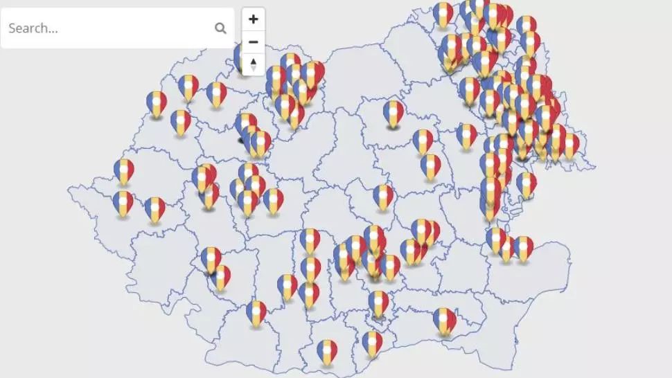 Guvernul a lansat HARTA interactivă „România sprijină Republica Moldova”