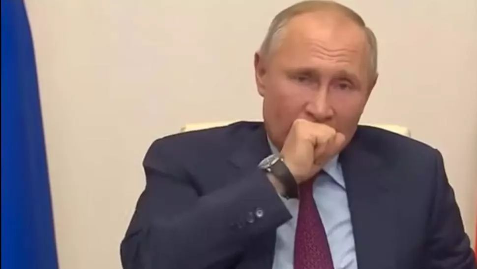 VIDEO Vladimir Putin, criză de tuse la o teleconferință