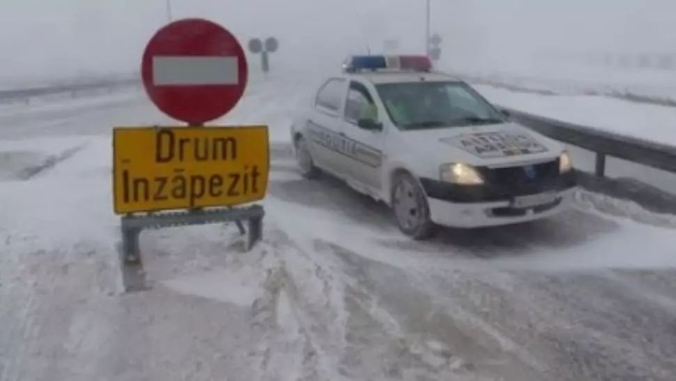 Avertizarea meteo, actualizată: cod galben de NINSORI viscolite - strat consistent de zăpadă