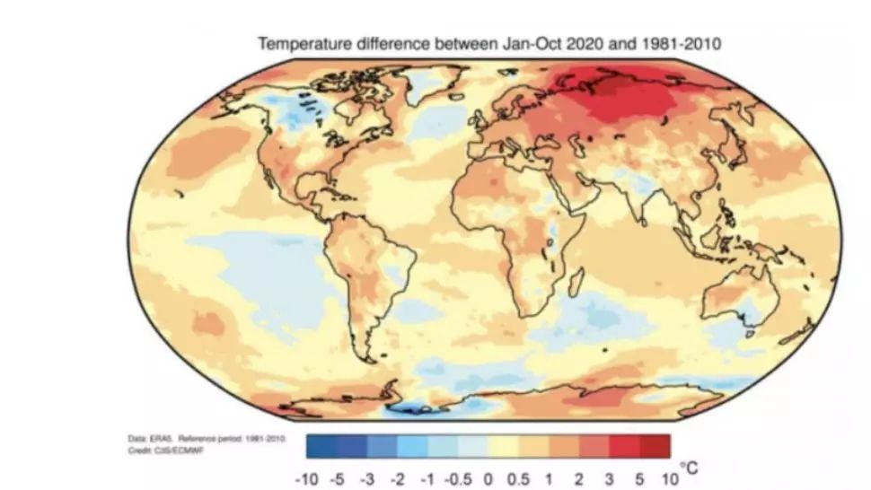 OMM: 2020 ar putea fi, oficial, cel mai fierbinte an. Creștere SPECTACULOASĂ a temperaturii medii globale