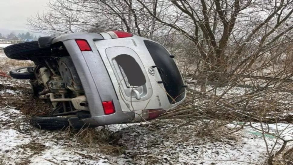 Accident cu victimă încarcerată, în județul Harghita