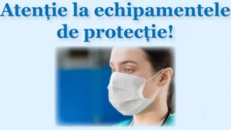 Încă 3 tipuri de măști fabricate în China și vândute în România au fost declarate neconforme