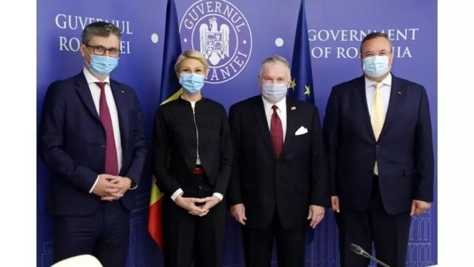 Premierul interimar Nicolae Ciucă, întâlnire cu ambasadorul SUA. Acord între Guvernul României și Guvernul Statelor Unite ale Americii