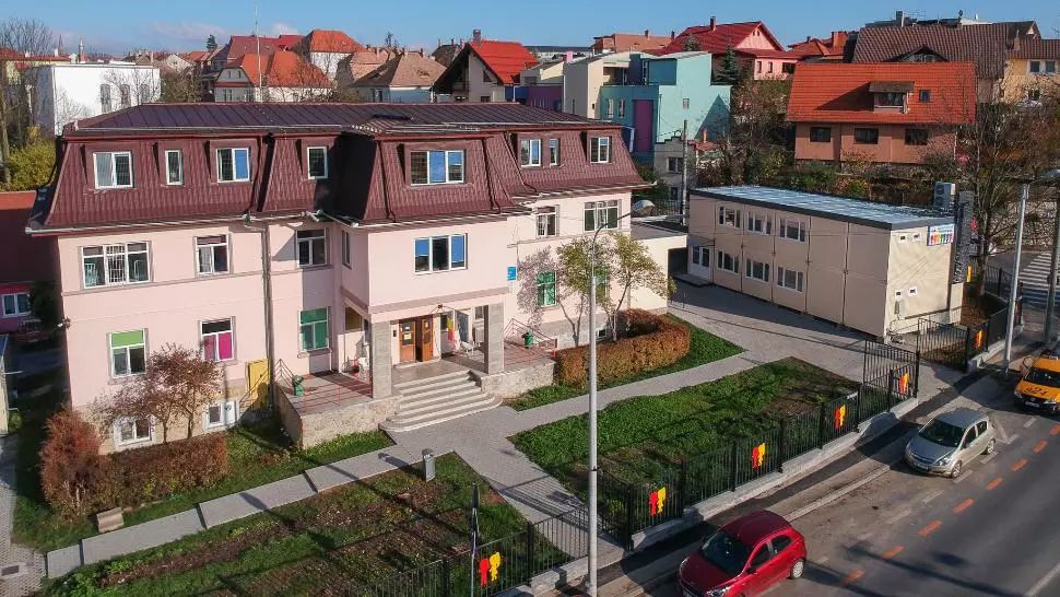 FOTO/ Investiție de aproximativ 1 milion de euro pentru extinderea secției de Boli Infecțioase a Spitalului de Pediatrie din Sibiu