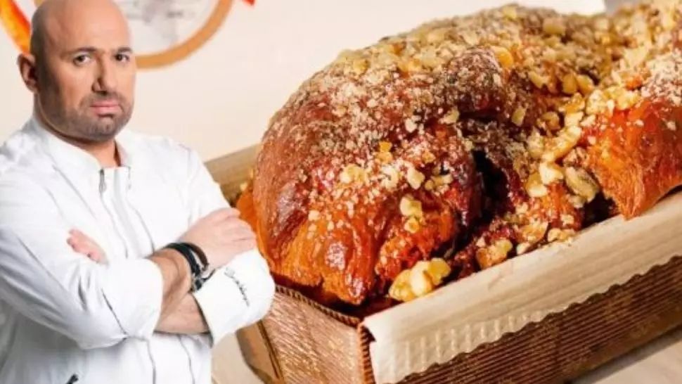 Rețeta de cozonac tradițional a lui chef Scărlătescu. Secretul unui cozonac pufos