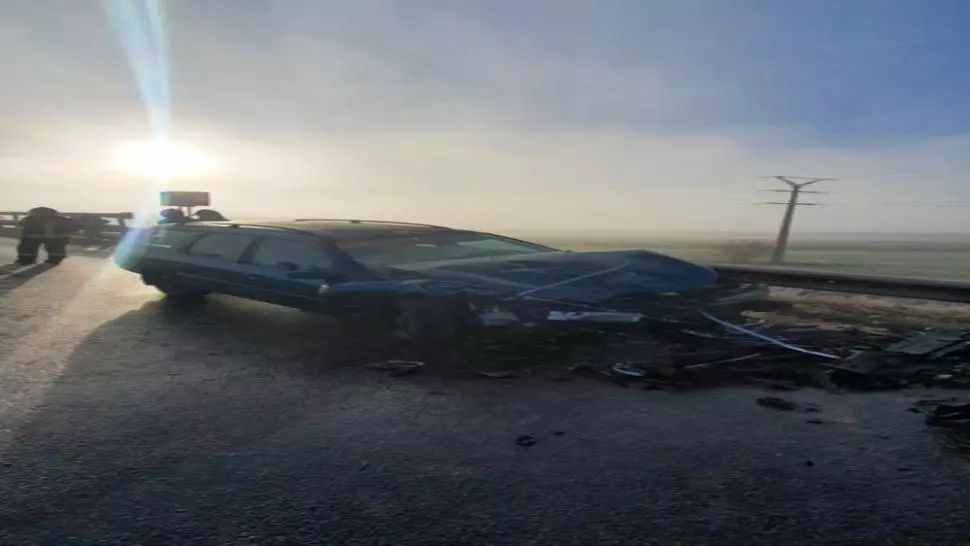  FOTO | Accident cu trei maşini pe Autostrada A3! Un şofer a intrat pe contrasens 