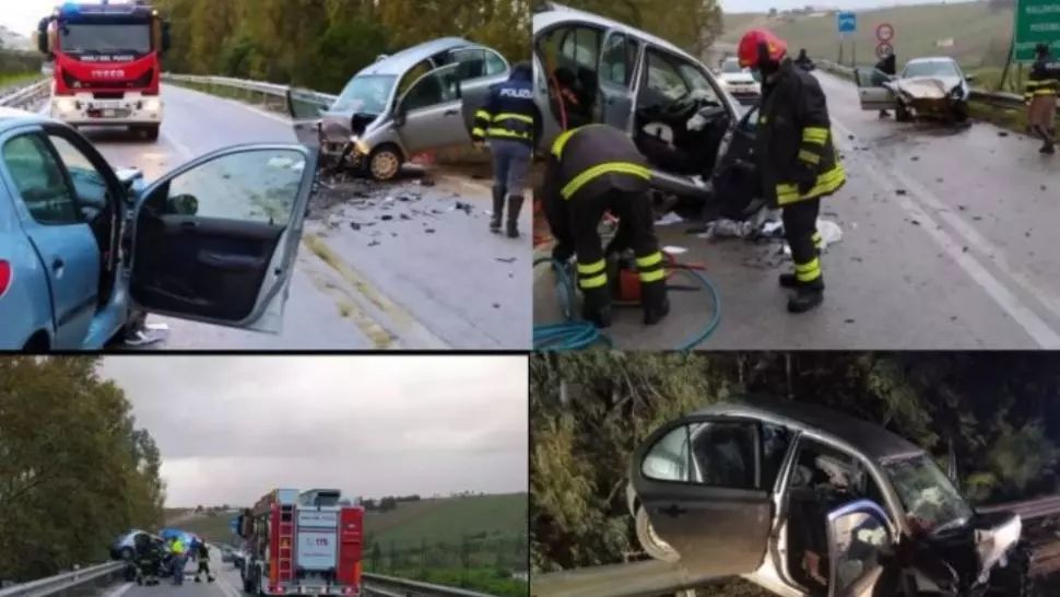 Familie de români, implicată într-un accident CUMPLIT, în Italia. Tatăl a murit pe loc, soția și copiii, răniți