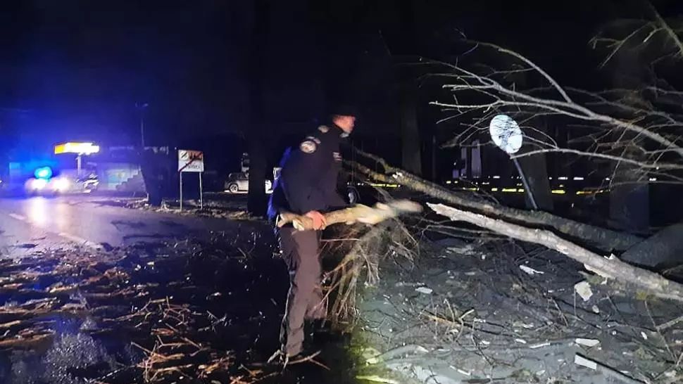 IMAGINILE dezastrului: Vremea face ravagii în Ilfov și București. ISU a avut zeci de intervenții dificile