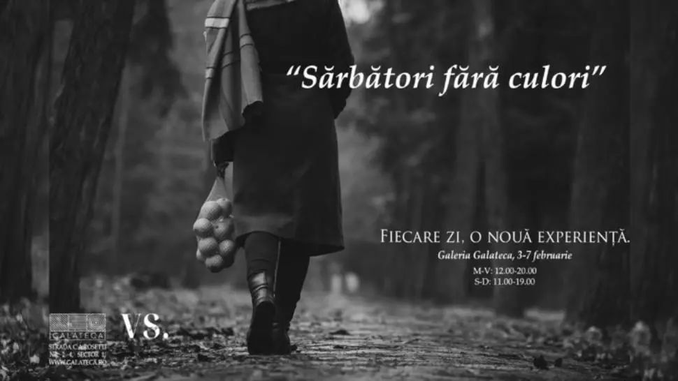 "Sărbători fără culori" – o invitație într-un periplu interior