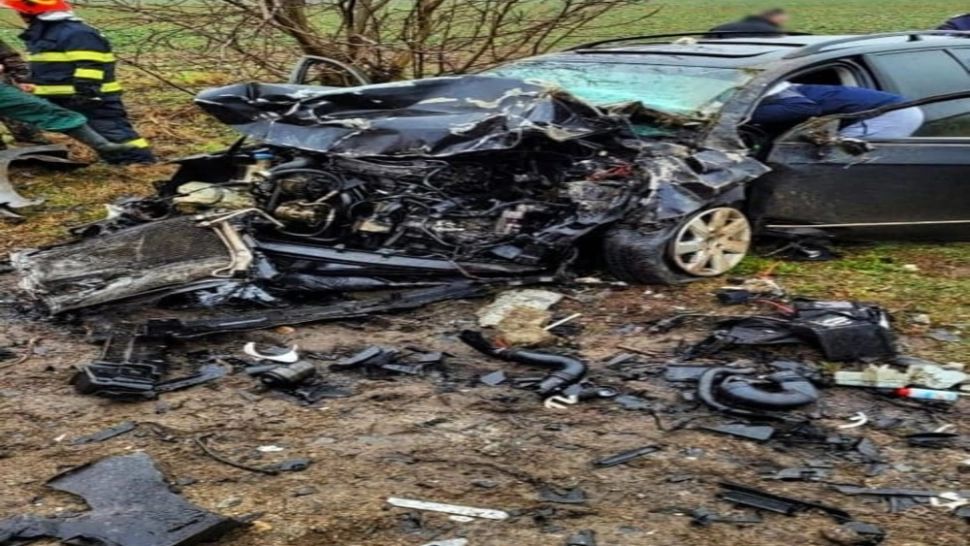 Accident rutier GRAV pe DN 41, la Băneasa: Două persoane au ajuns la spital