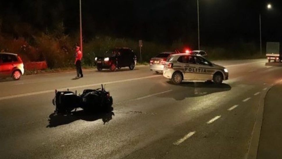 Accident crunt în Harghita: Un motociclist a decedat în urma coliziunii cu o autoutilitară - FOTO