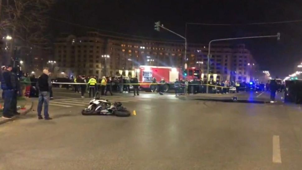 Grav accident de circulație lângă Palatul Parlamentului. Un polițist aflat în timpul liber a MURIT