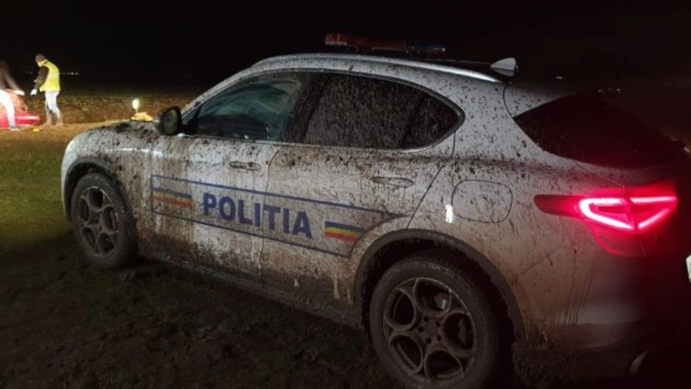 VIDEO Urmărire ca-n filme de acțiune lângă Timișoara, cu focuri de armă pe arătură