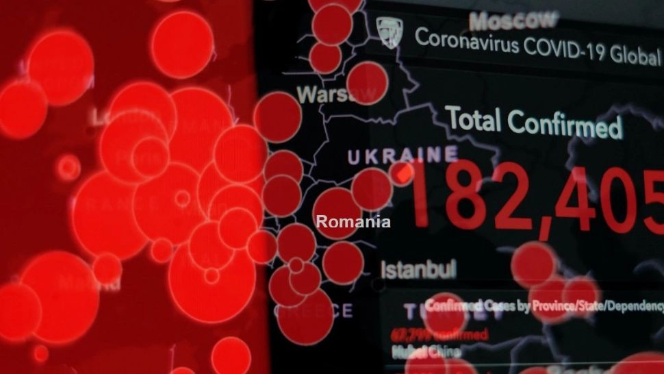 Un an de COVID în România. În medie, 55 de români au murit zilnic și aproape 2.200 s-au infectat