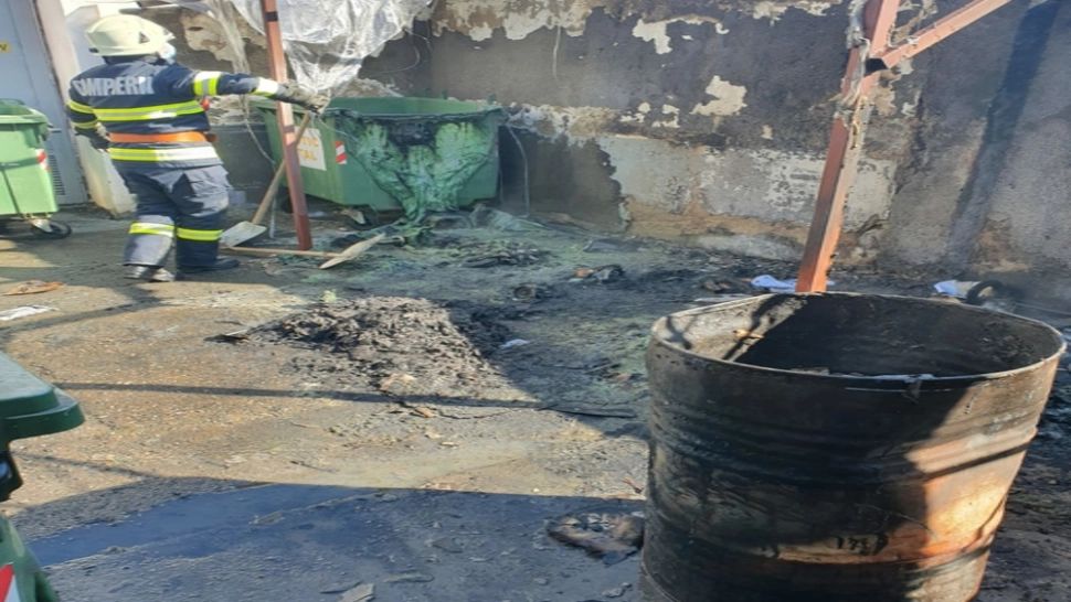 INCENDIU provocat de o țigară la Spitalul Municipal din Câmpia Turzii 