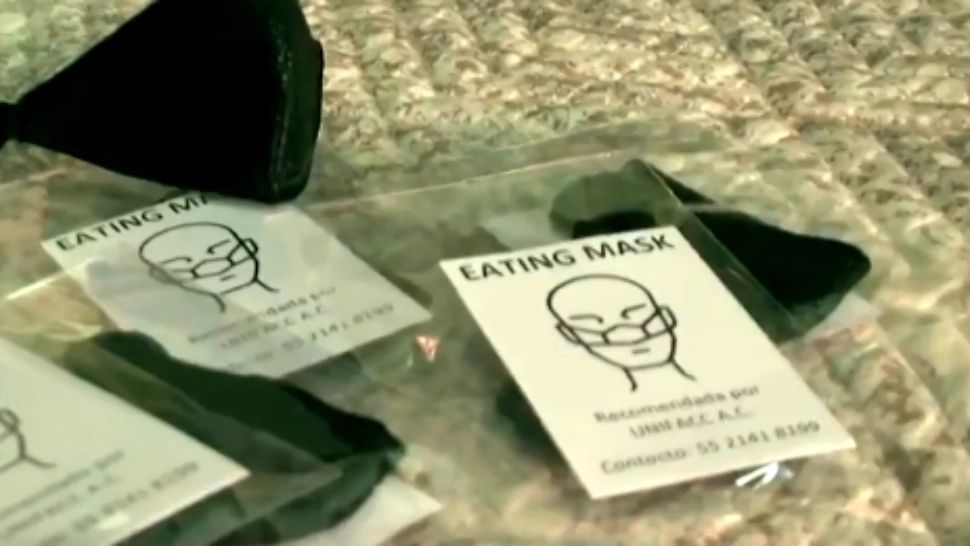 VIDEO Ultima invenție: mască anti-Covid DOAR pentru nas