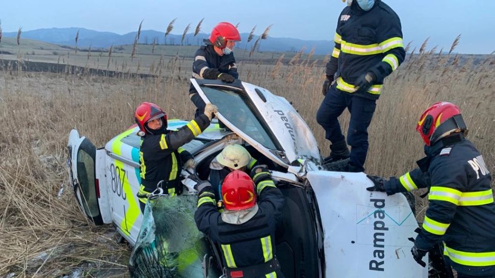 FOTO Accident grav în Brașov: 6 victime