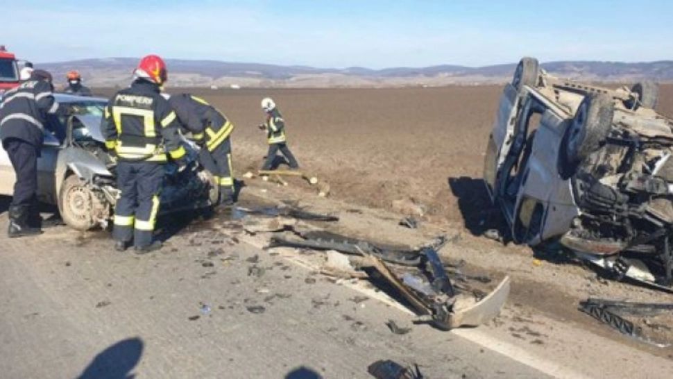 Tragedie pe șosea, doi oameni au murit în Dâmbovița