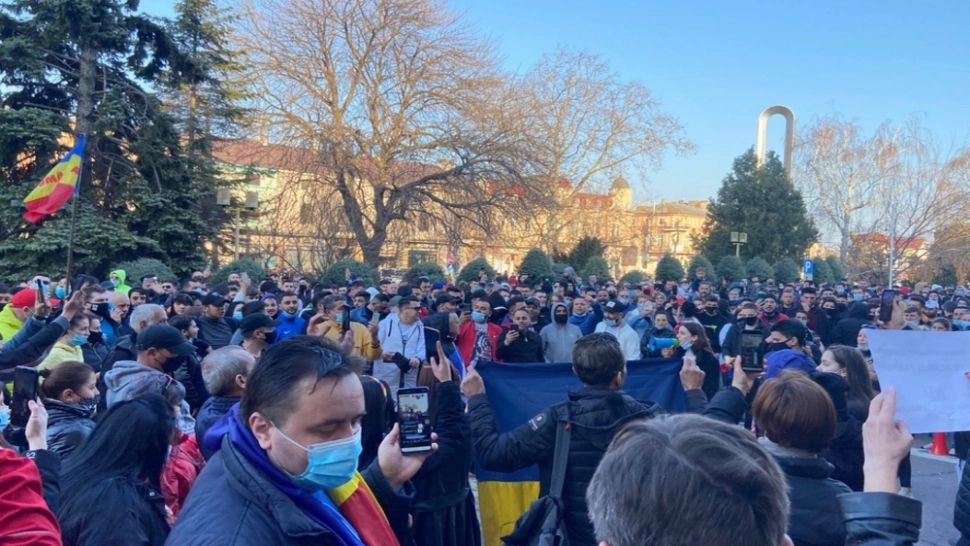 Proteste în Constanța împotriva noilor restricții