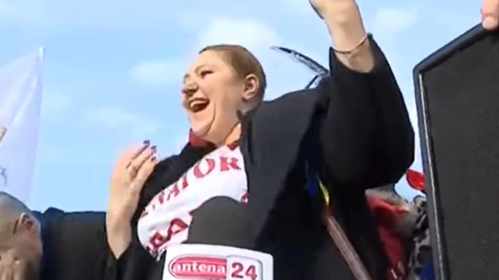 VIDEO - Diana Șoșoacă, dans la protest - Imaginile virale